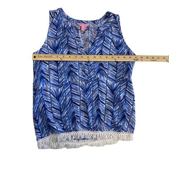 Lilly Pulitzer Blue Kipper Tank Top Size XS‎ - Picture 6 of 7
